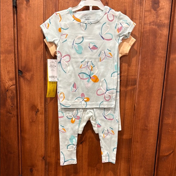 Carter's Other - Carter's Kids Pajamas - Multicolor Butterfly Print